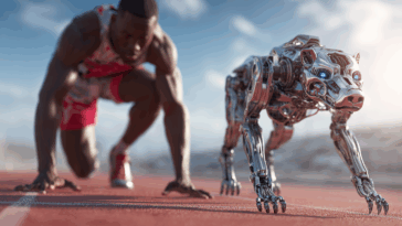 Chien robot rapide Mirror Me