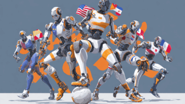 RoboLeague jeux de foot Chine