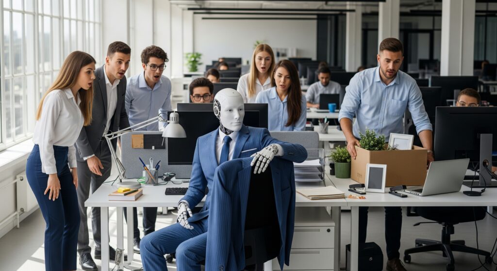 Emplois français menacés par l’IA