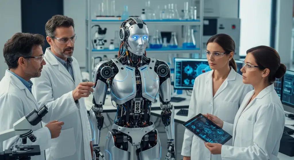 Un robot IA français