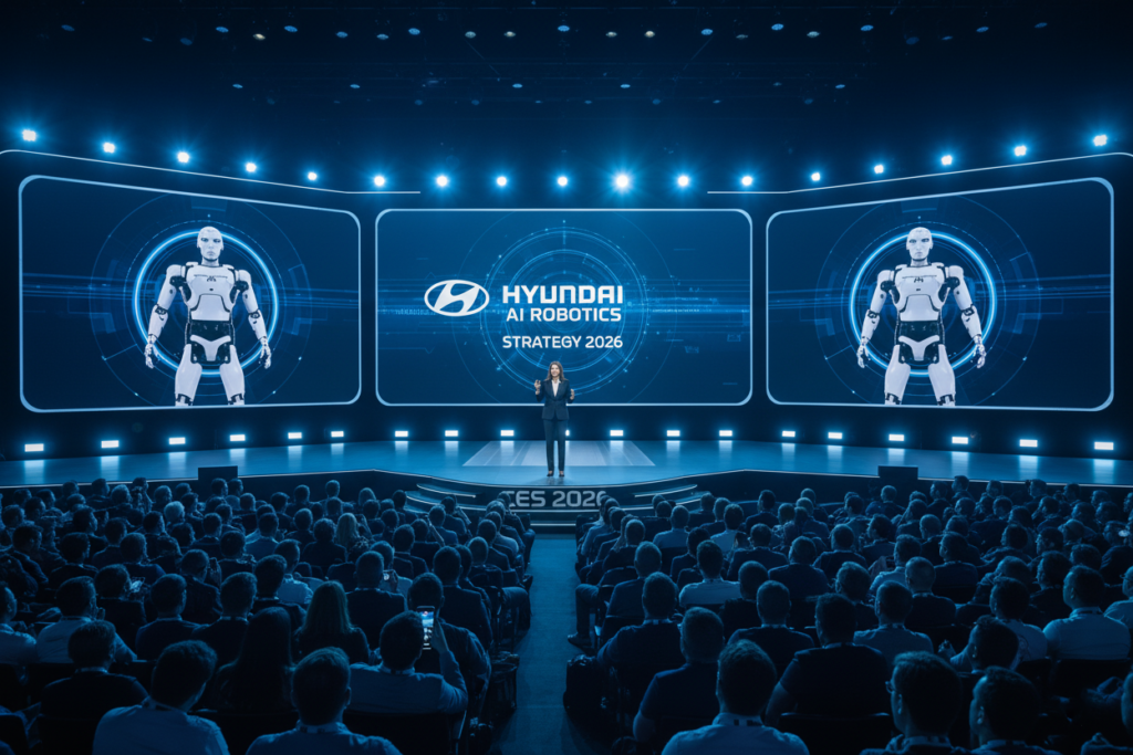 Hyundai dévoile sa stratégie robotique IA