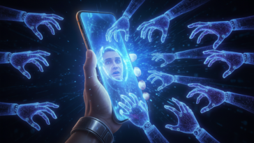 essaims agents IA réseaux sociaux