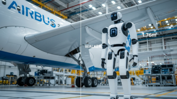 Airbus adopte le robot humanoïde Walker