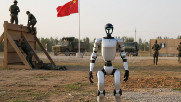 Robots soldats chinois
