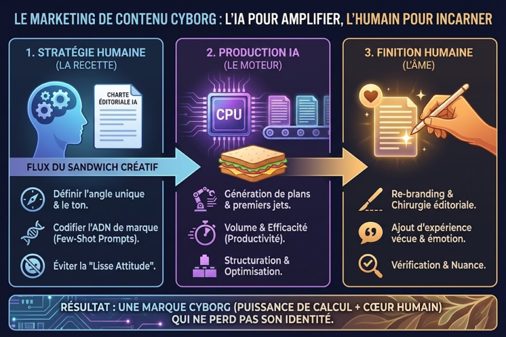 Stratégie de Content marketing par IA