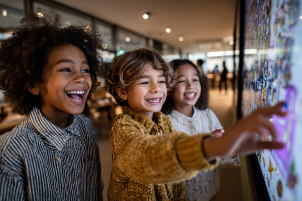 Utilisation du tableau interactif pour faire participer les élèves et animer les cours