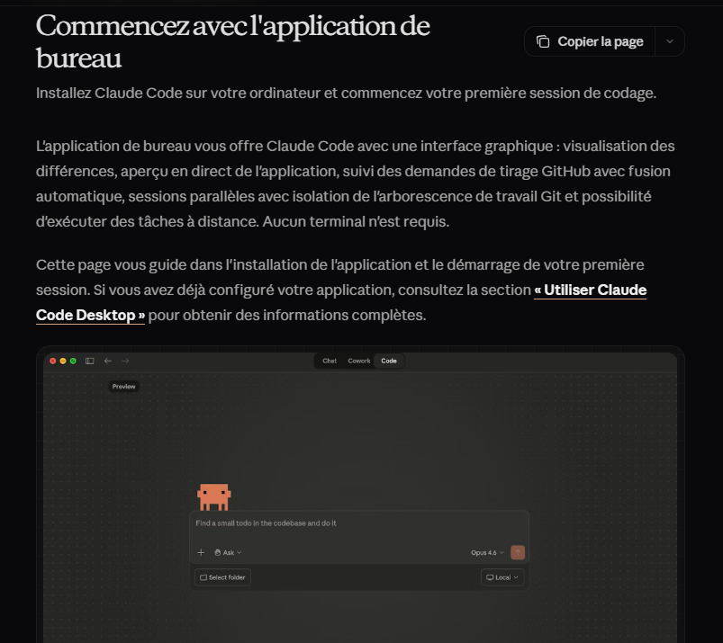 Utilisation Claude Desktop