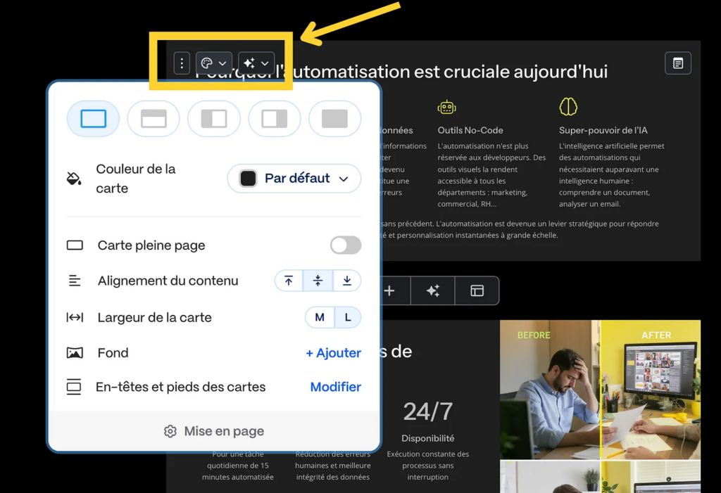 Création Cartes Gamma App