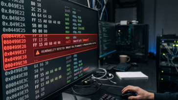 Interface de GPT-5.4-Cyber analysant du code hexadécimal
