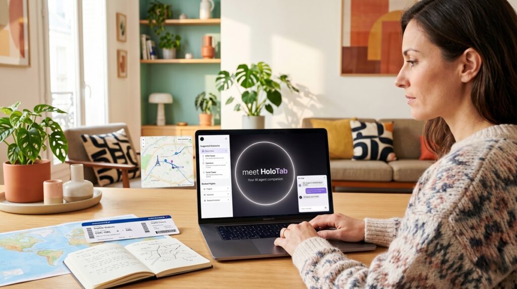 HoloTab : le nouvel outil IA pour dompter le web