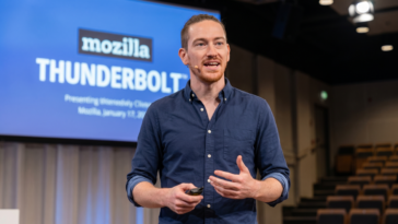 Ryan Sipes, PDG de MZLA, présente Mozilla Thunderbolt.