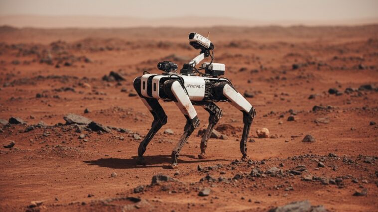 Le chien robot accélère la prospection sur Mars