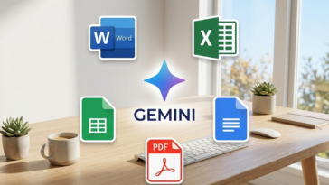Google Gemini dans Word et Excel