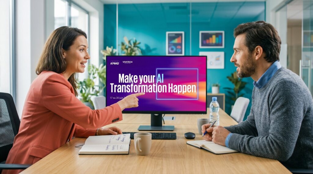 Réussir sa transformation IA avec KPMG à VivaTech