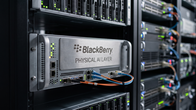 BlackBerry revient en force grâce à son IA physique surprenant