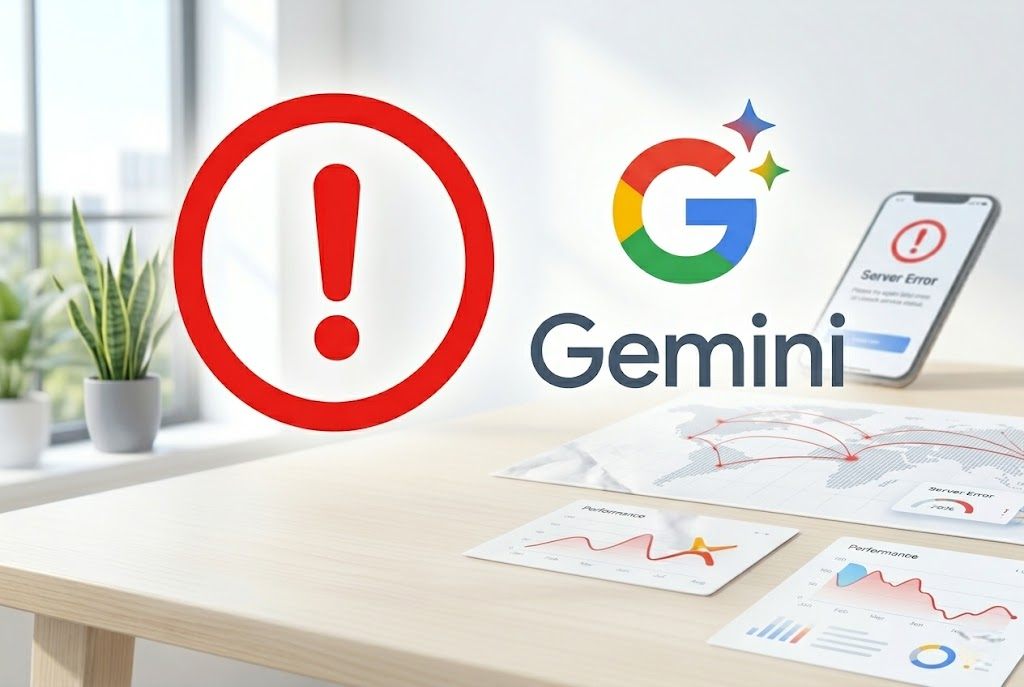 Codes d’erreur 1076 et 1099, Gemini en panne et refuse de répondre 