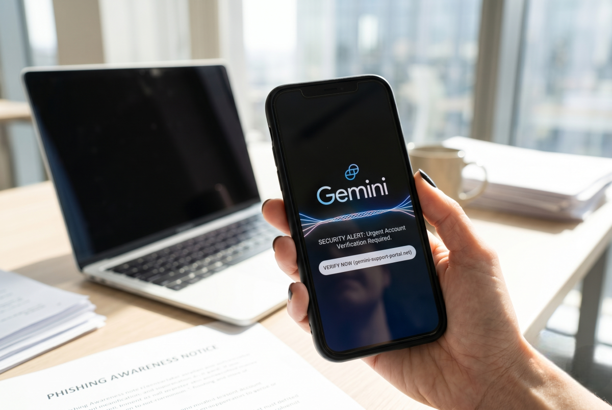 Phishing Google Gemini : comment un réseau chinois a volé 1,9 milliard de dollars