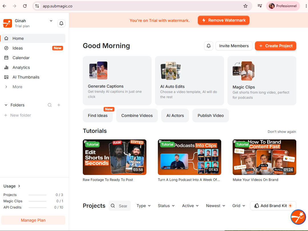 Découvrez Submagic et son code promo : votre allié pour l’édition vidéo en un temps record