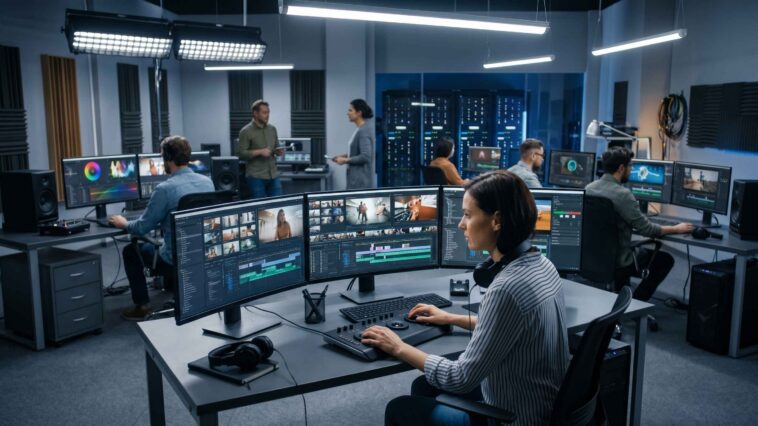 comment l'IA vidéo optimise les flux de production des studios numériques