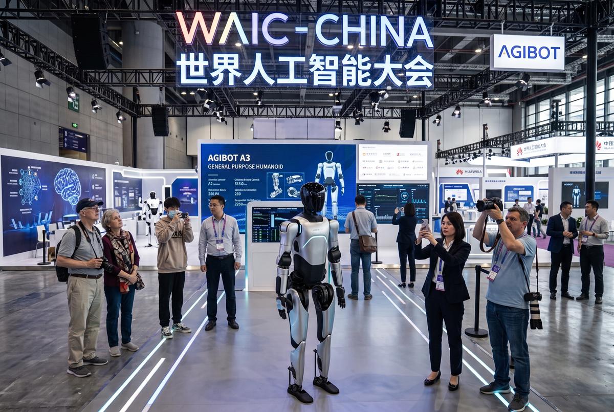 AGIBOT dévoile quatre nouveaux robots humanoïdes à Shanghai
