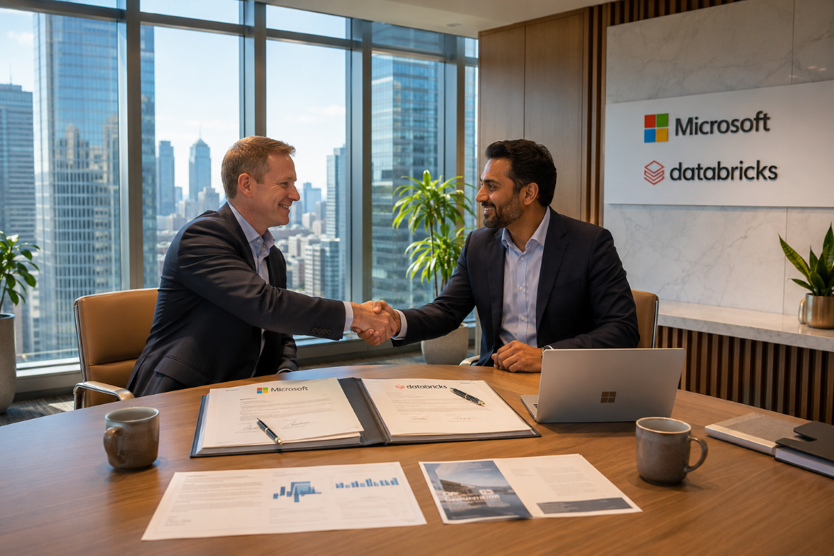 partenariat Microsoft et Databricks - 2