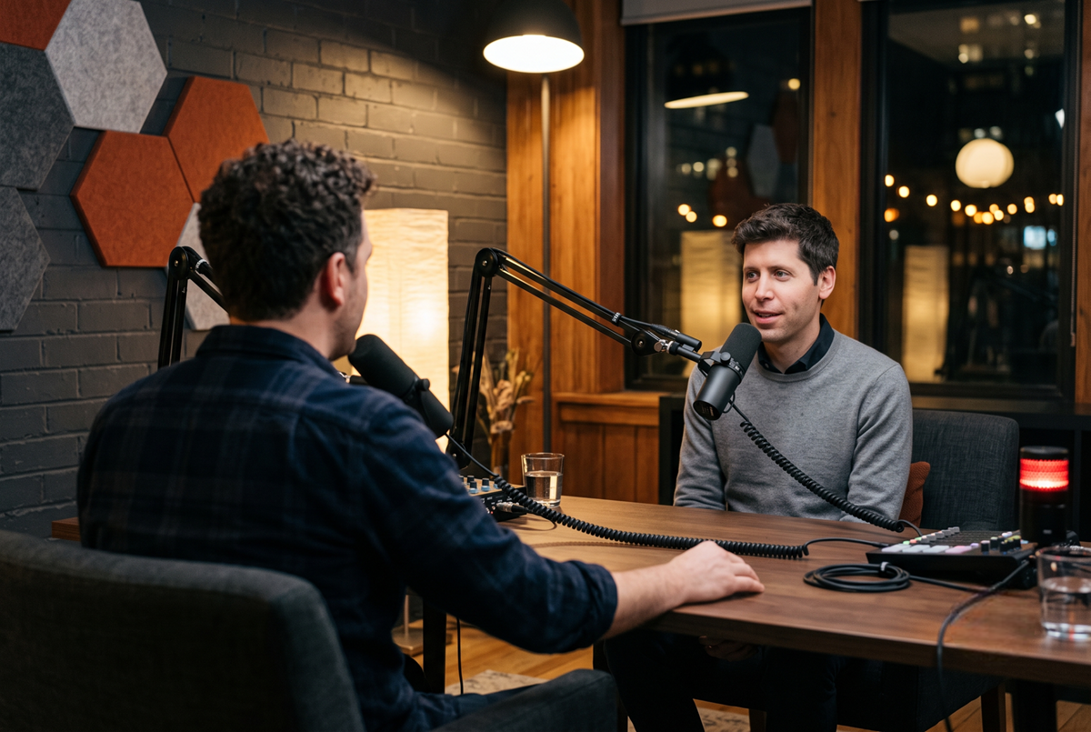Pour Sam Altman, l'IA ne fera pas travailler moins