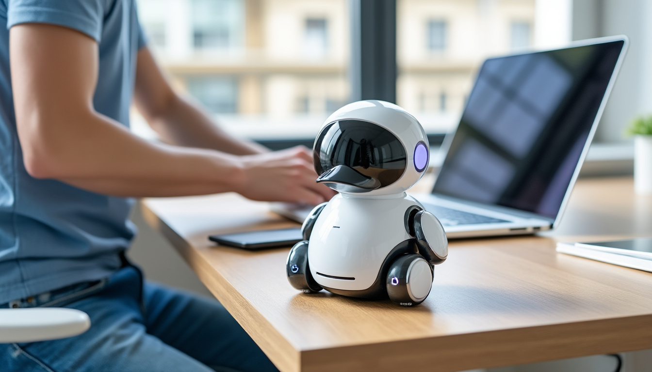 Hugging Face dévoile un mini robot-canard à programmer et entraîner soi-même