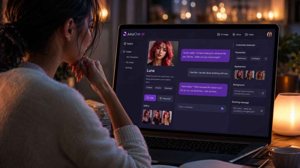 La technologie derrière les conversations personnalisées de Juicy Chat AI