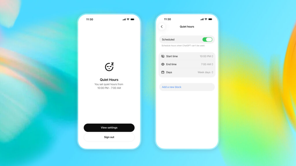 OpenAI sort ChatGPT adolescents : Mode Étude et contrôle parental