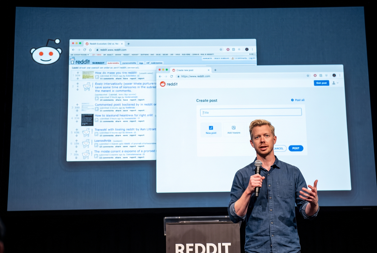 Steve Huffman, PDG de Reddit, évoque la limitation d'accès à Old Reddit