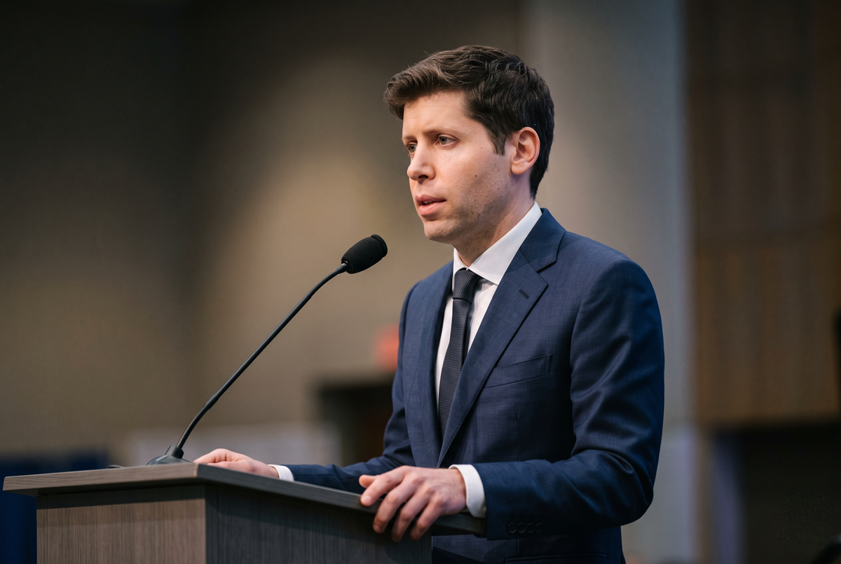 Sam Altman, dirigeant d’OpenAI, au sujet du modèle Astra