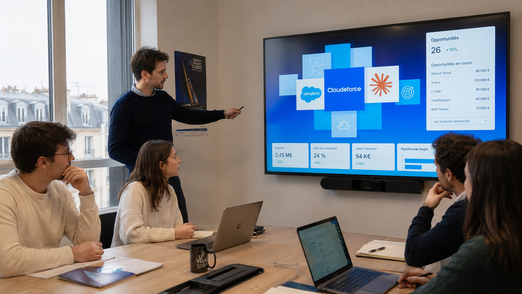 Claudeforce : la performance de Claude combinée aux données de Salesforce