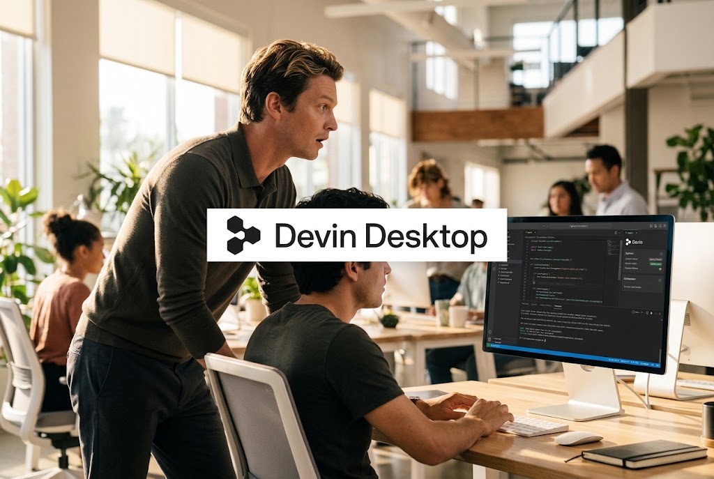 Devin Desktop vibe coding