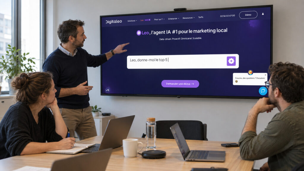 Digitaleo automatise le marketing local avec son agent Leo