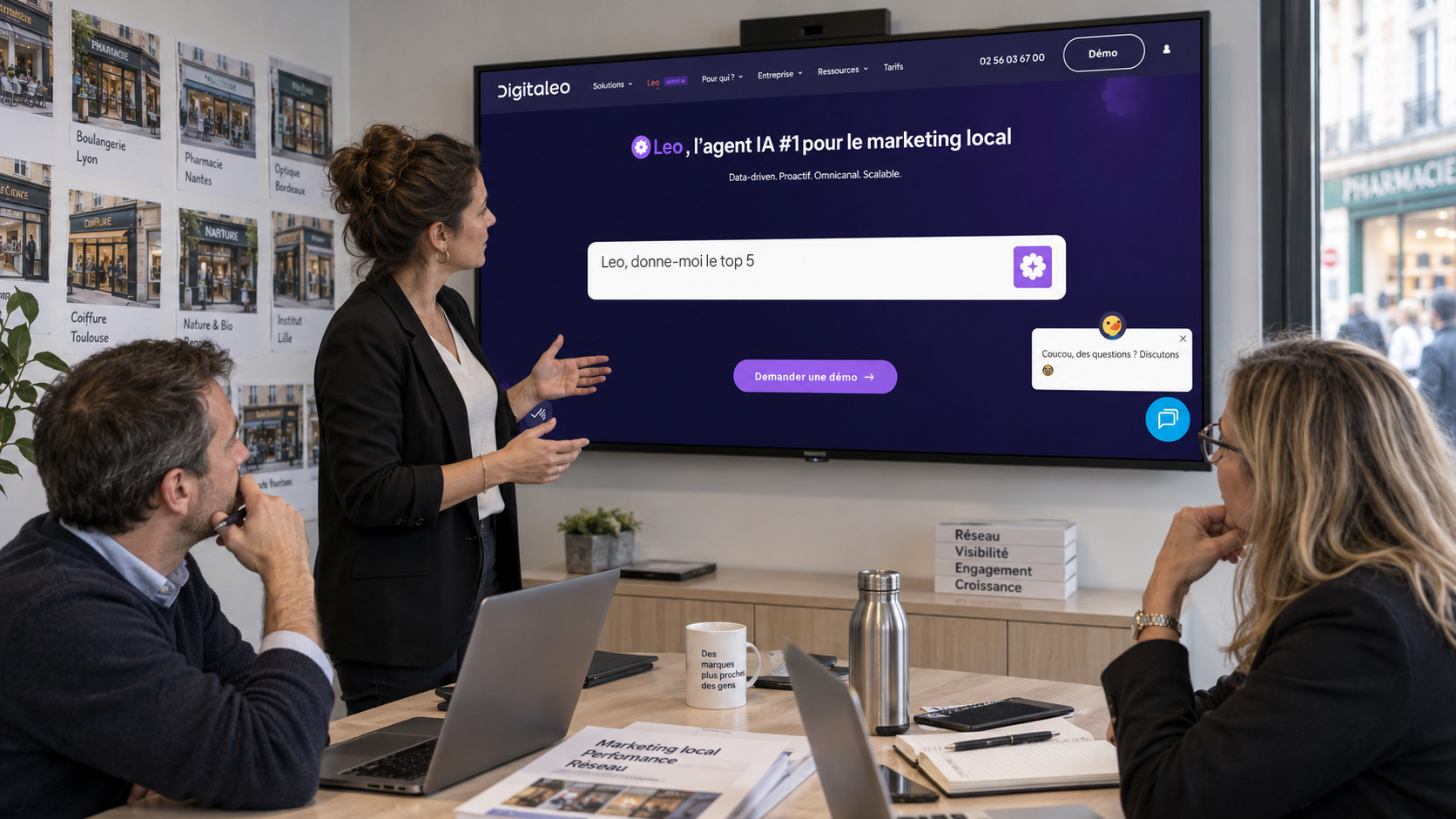 Digitaleo automatise le marketing local avec son agent Leo